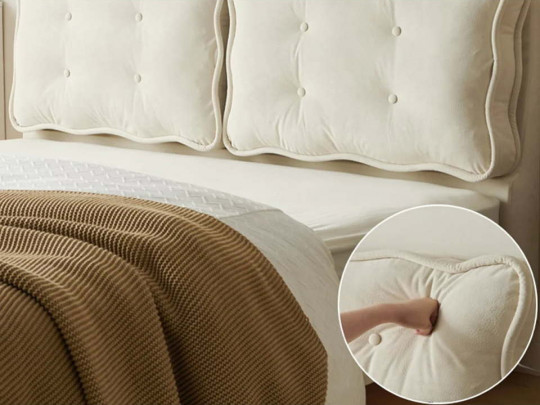 Парящая кровать Testiera Fly 8 по цене от 69 250 ₽ , стиль скандинавский, цвет молочный, бежевый 4 | Парящие кровати