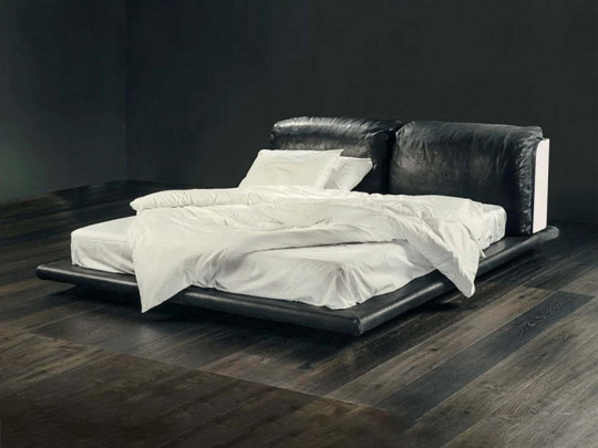 Парящая кровать Testiera Fly 40 Testiera, стиль современный, цвет черный