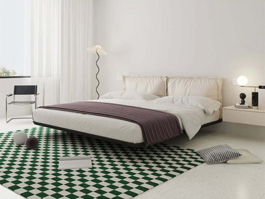 Парящая кровать Testiera Fly 6 Testiera, стиль модерн, цвет черный