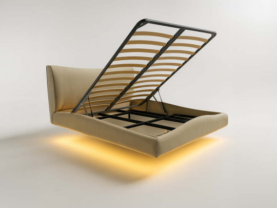 Подъемный механизм с ортопедом и ящиком для парящей кровати Testiera Testiera