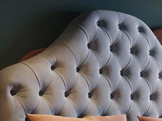 Кровать Testiera Capit 10 по цене от 51 259 ₽ , стиль прованс, винтажный, кантри, цвет серый 1 | Кровати