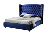 Кровать Testiera Capit 11 Testiera, стиль арт-деко, современный, королевский, цвет синий