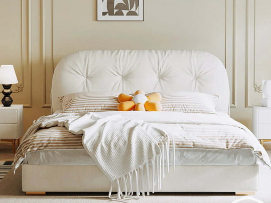 Кровать Testiera Capit 12 по цене от 65 250 ₽ , стиль неоклассика, цвет белый 3 | Кровати