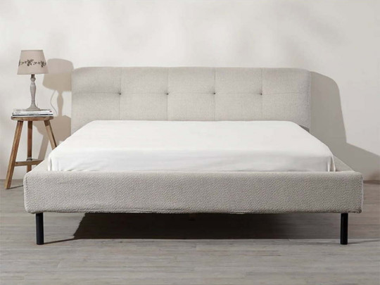 Кровать Testiera Capit 13 | Кровати - 7 Кровать Testiera Capit 13 по цене от 50 250 ₽ , стиль минимализм, цвет бежевый 7 | Кровати