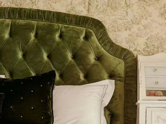 Кровать Testiera Capit 17 | Кровати - 2 Кровать Testiera Capit 17 по цене от 55 250 ₽ , стиль прованс, цвет зеленый 2 | Кровати