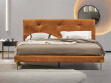 Кровать Testiera Capit 19 по цене от 61 250 ₽ , стиль скандинавский, цвет рыжий, оранжевый, терракотовый 6 | Кровати