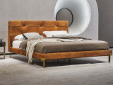 Кровать Testiera Capit 19 по цене от 61 250 ₽ , стиль скандинавский, цвет рыжий, оранжевый, терракотовый 5 | Кровати