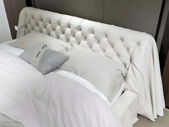 Кровать Testiera Capit 21 по цене от 61 250 ₽ , стиль прованс, цвет молочный, бежевый 10 | Кровати