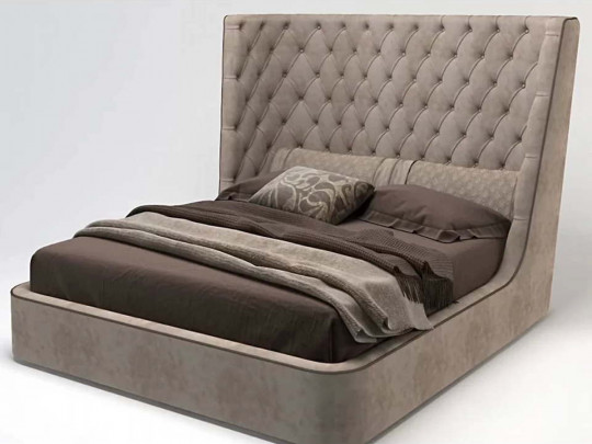 Кровать Testiera Capit 23 | Кровати - 2 Кровать Testiera Capit 23 по цене от 81 250 ₽ , стиль прованс, цвет бежевый 2 | Кровати