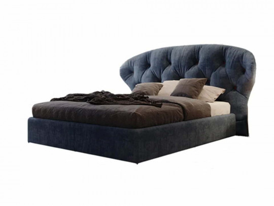 Кровать Testiera Capit 2 по цене от 69 250 ₽ , стиль арт-деко, винтажный, цвет синий 5 | Кровати