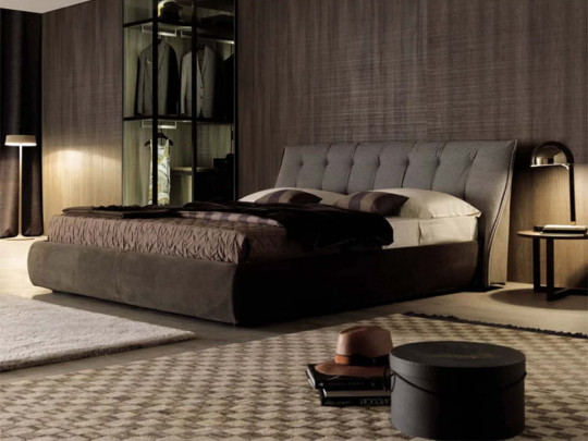 Кровать Testiera Capit 4 по цене от 58 250 ₽ , стиль модерн, цвет белый 1 | Кровати