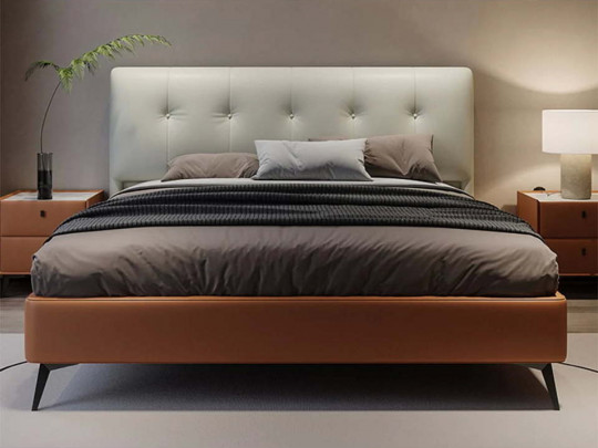 Кровать Testiera Capit 6 по цене от 65 250 ₽ , стиль неоклассика, цвет серый 5 | Кровати