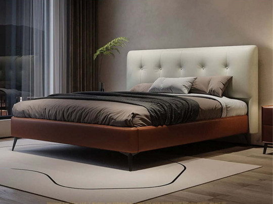 Кровать Testiera Capit 6 по цене от 65 250 ₽ , стиль неоклассика, цвет серый 1 | Кровати