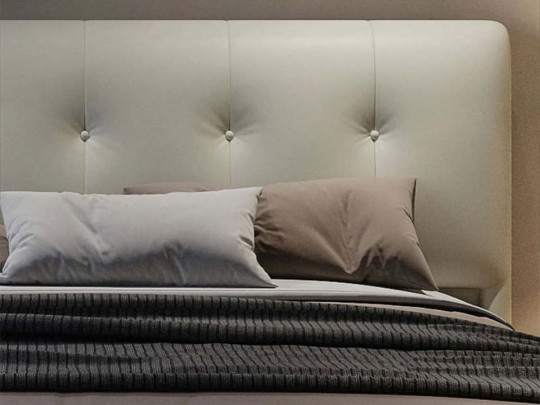 Кровать Testiera Capit 6 по цене от 65 250 ₽ , стиль неоклассика, цвет серый 2 | Кровати