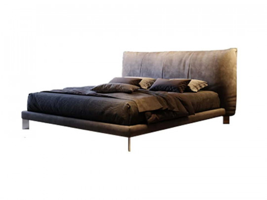 Кровать Testiera Level 10 | Кровати Кровать Testiera Level 10 Testiera, стиль арт-деко, цвет графитовый, серый, темно-серый