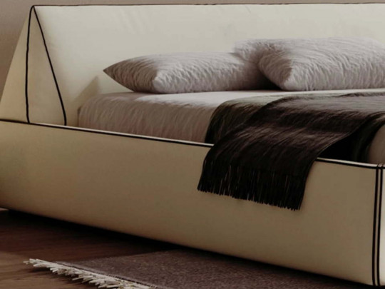 Кровать Testiera Level 14 по цене от 58 250 ₽ , стиль современный, цвет молочный, бежевый 4 | Кровати