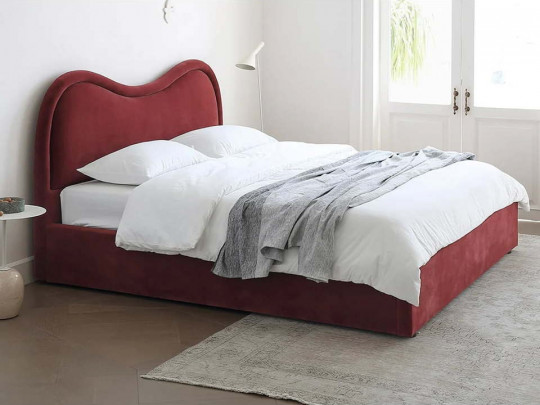 Кровать Testiera Level 15 по цене от 48 250 ₽ , стиль неоклассика, цвет бордовый 4 | Кровати