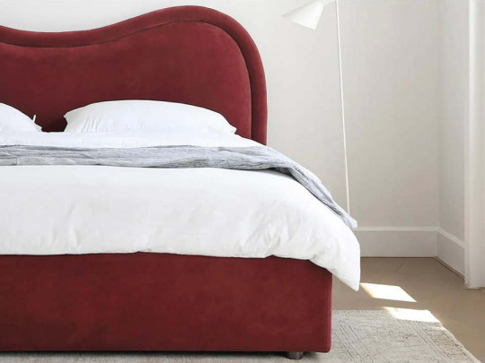 Кровать Testiera Level 15 по цене от 48 250 ₽ , стиль неоклассика, цвет бордовый 1 | Кровати