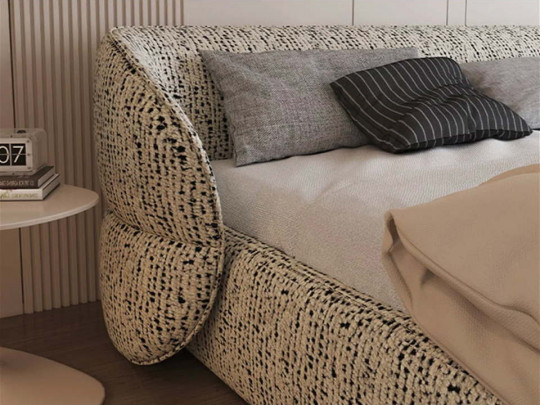 Кровать Testiera Level 16 по цене от 63 250 ₽ , стиль современный, цвет светло-серый 2 | Кровати