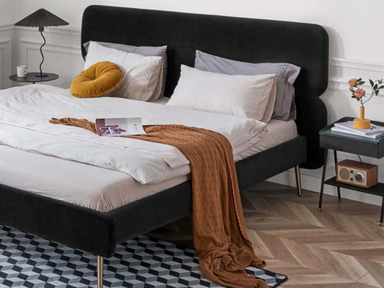 Кровать Testiera Level 19 по цене от 48 250 ₽ , стиль лофт, цвет черный 9 | Кровати