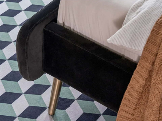 Кровать Testiera Level 19 по цене от 48 250 ₽ , стиль лофт, цвет черный 3 | Кровати