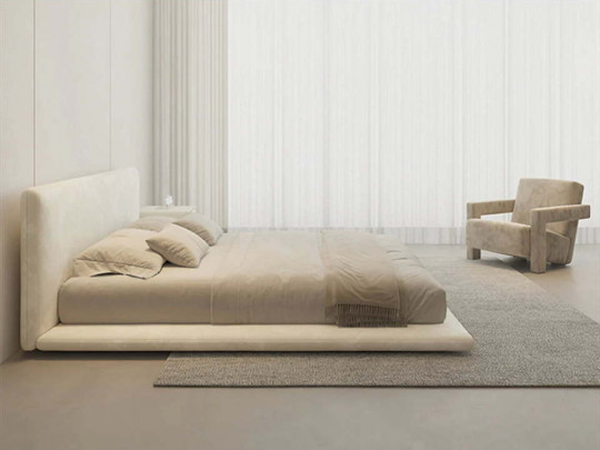 Кровать Testiera Level 1 по цене от 48 250 ₽ , стиль минимализм, японский, лофт, цвет бежевый 4 | Кровати