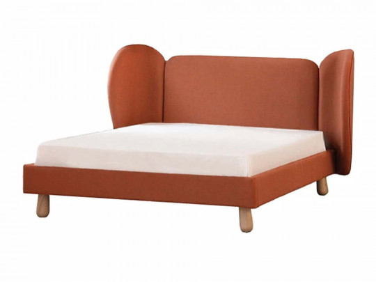 Кровать Testiera Level 26 Testiera, стиль модерн, винтажный, цвет терракотовый