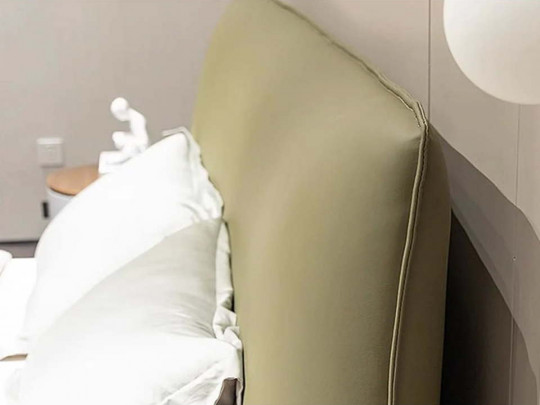 Кровать Testiera Level 28 по цене от 53 250 ₽ , стиль арт-деко, современный, цвет зеленый 1 | Кровати