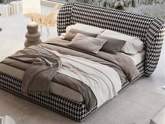 Кровать Testiera Level 33 Testiera, стиль прованс, цвет черный