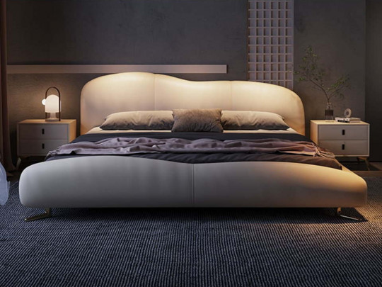 Кровать Testiera Level 34 по цене от 73 250 ₽ , стиль современный, цвет молочный, бежевый 2 | Кровати