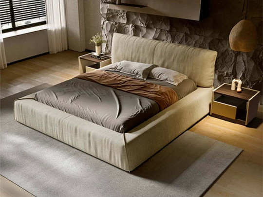 Кровать Testiera Level 35 по цене от 53 250 ₽ , стиль лофт, цвет бежевый 4 | Кровати