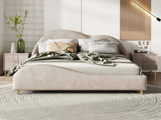 Кровать Testiera Level 6 по цене от 63 250 ₽ , стиль арт-деко, современный, цвет розовый 5 | Кровати