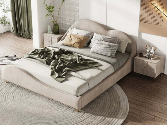 Кровать Testiera Level 6 по цене от 63 250 ₽ , стиль арт-деко, современный, цвет розовый 6 | Кровати