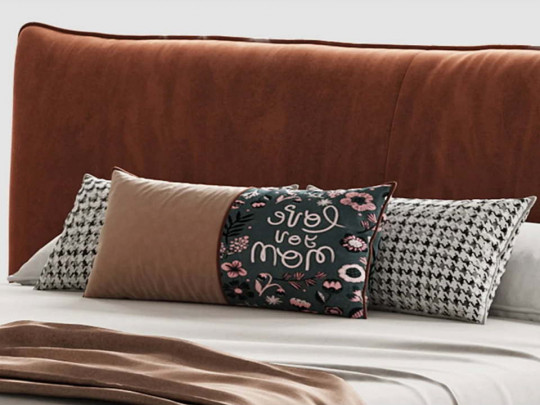 Кровать Testiera Level 7 по цене от 53 250 ₽ , стиль скандинавский, цвет рыжий, оранжевый, терракотовый 4 | Кровати