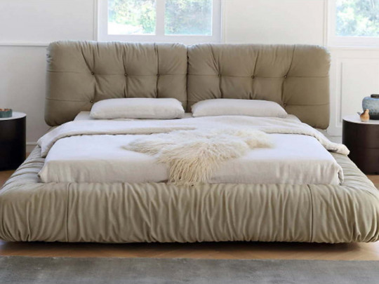 Кровать Testiera Twin 11 по цене от 85 250 ₽ , стиль современный, цвет бежевый 17 | Кровати