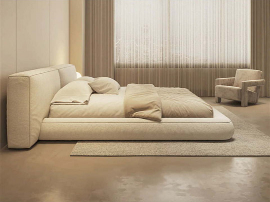 Кровать Testiera Twin 12 по цене от 65 250 ₽ , стиль арт-деко, современный, цвет бежевый 8 | Кровати