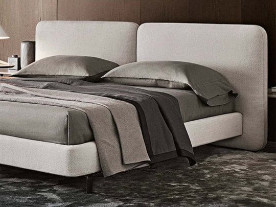 Кровать Testiera Twin 13 по цене от 61 250 ₽ , стиль минимализм, цвет серый 1 | Кровати