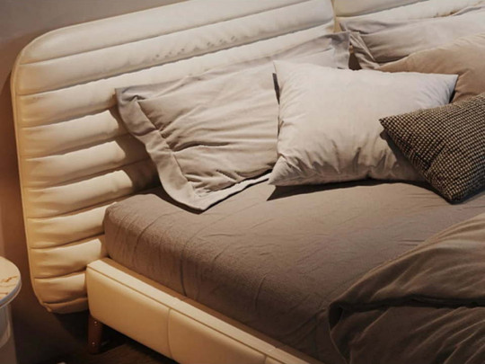 Кровать Testiera Twin 14 по цене от 66 250 ₽ , стиль модерн, цвет молочный, бежевый 1 | Кровати