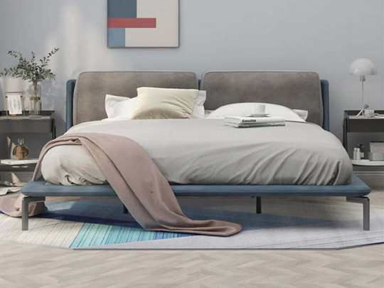 Кровать Testiera Twin 17 по цене от 78 250 ₽ , стиль скандинавский, цвет синий 6 | Кровати