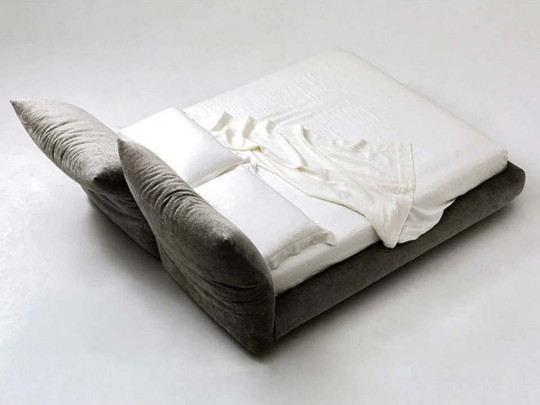 Кровать Testiera Twin 20 по цене от 60 250 ₽ , стиль современный, цвет серый 6 | Кровати