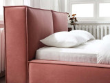 Кровать Testiera Twin 22 по цене от 58 250 ₽ , стиль минимализм, цвет бордовый 4 | Кровати