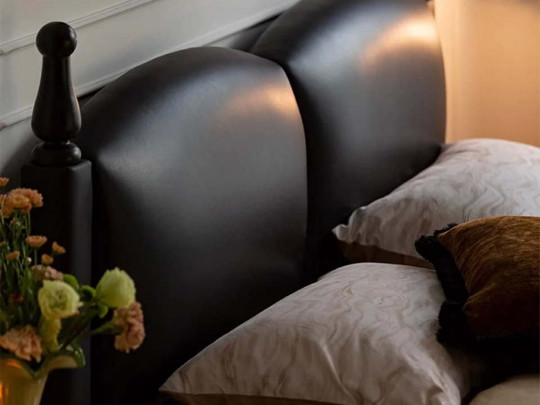 Кровать Testiera Twin 28 по цене от 68 250 ₽ , стиль лофт, цвет черный 2 | Кровати