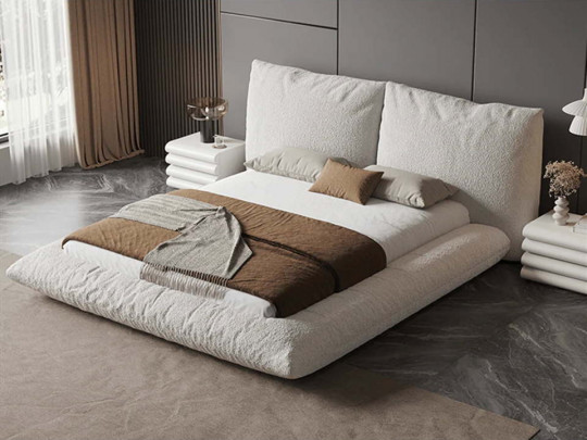 Кровать Testiera Twin 2 по цене от 58 250 ₽ , стиль минимализм, цвет молочный, бежевый 4 | Кровати