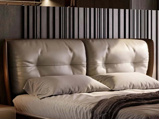 Кровать Testiera Twin 30 по цене от 88 250 ₽ , стиль арт-деко, современный, цвет коричневый 1 | Кровати