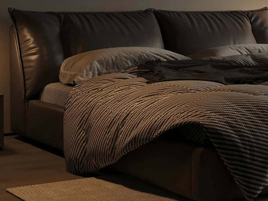 Кровать Testiera Twin 31 по цене от 71 250 ₽ , стиль минимализм, цвет графитовый, серый, темно-серый 3 | Кровати