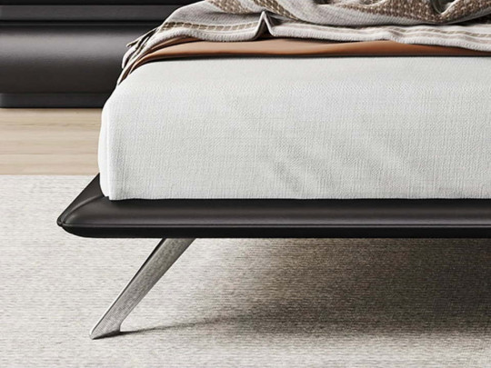 Кровать Testiera Twin 32 по цене от 73 250 ₽ , стиль модерн, цвет черный 5 | Кровати