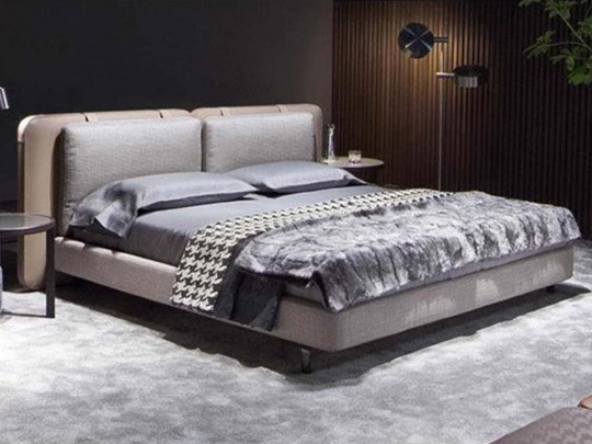 Кровать Testiera Twin 4 по цене от 68 250 ₽ , стиль модерн, цвет серый 4 | Кровати