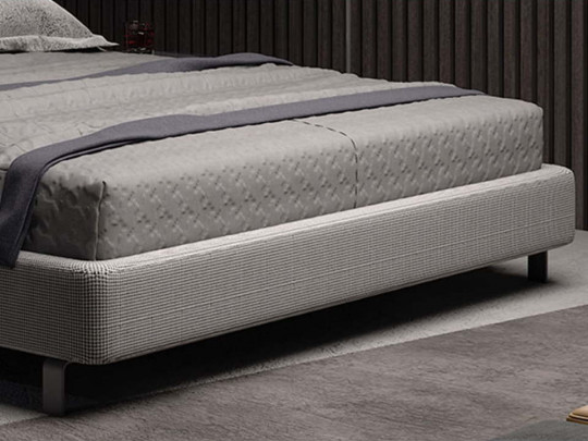 Кровать Testiera Twin 4 по цене от 68 250 ₽ , стиль модерн, цвет серый 2 | Кровати