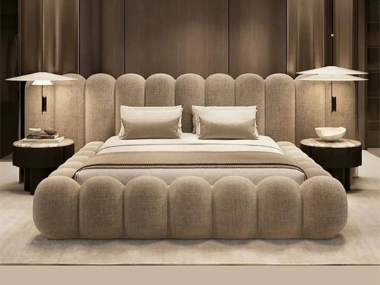 Кровать Testiera Vip 12 по цене от 158 250 ₽ , стиль неоклассика, цвет бежевый 4 | Кровати
