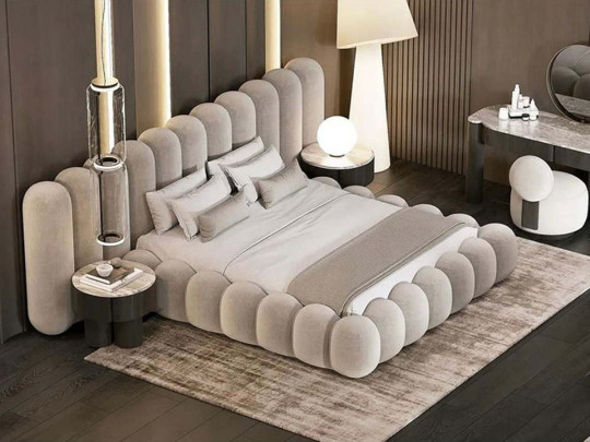 Кровать Testiera Vip 12 по цене от 158 250 ₽ , стиль неоклассика, цвет бежевый 2 | Кровати